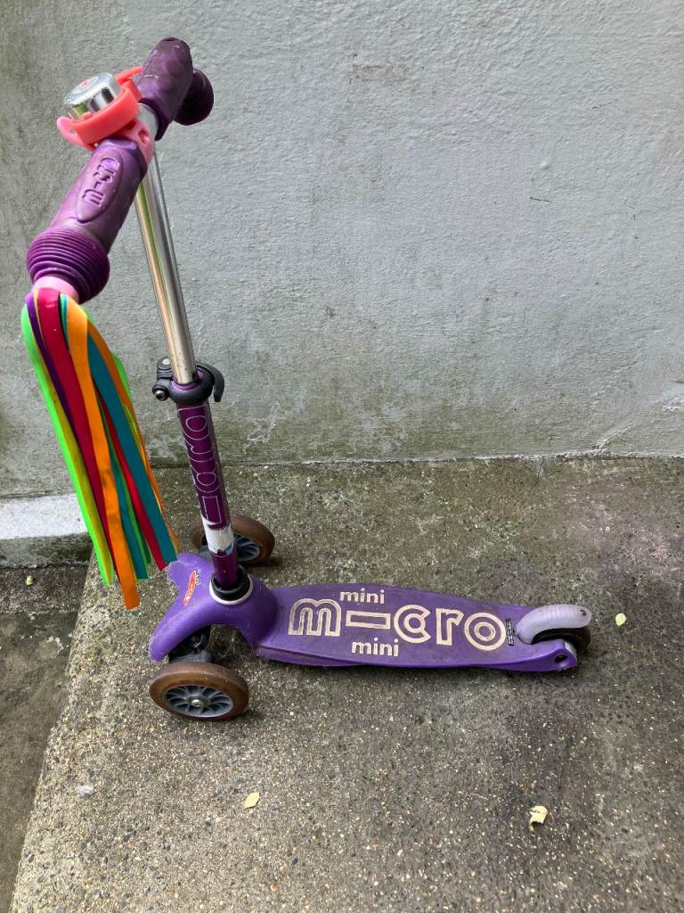 Mini Micro Scooter - Purple, Good Condition