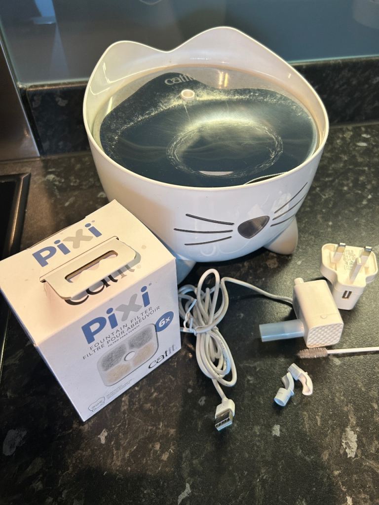 Catit PIXI Stainless Steel Water Drinking Fountain