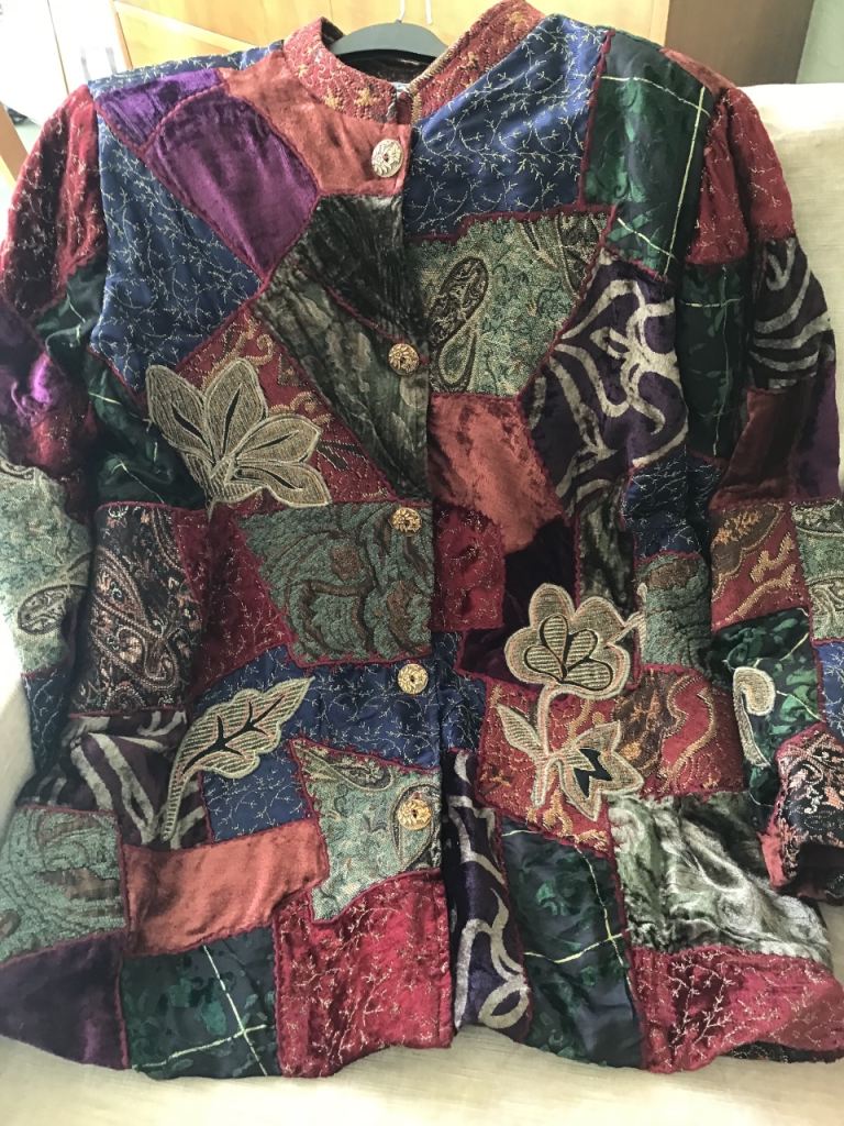 INDIGO MOON PATCHWORK JACKET