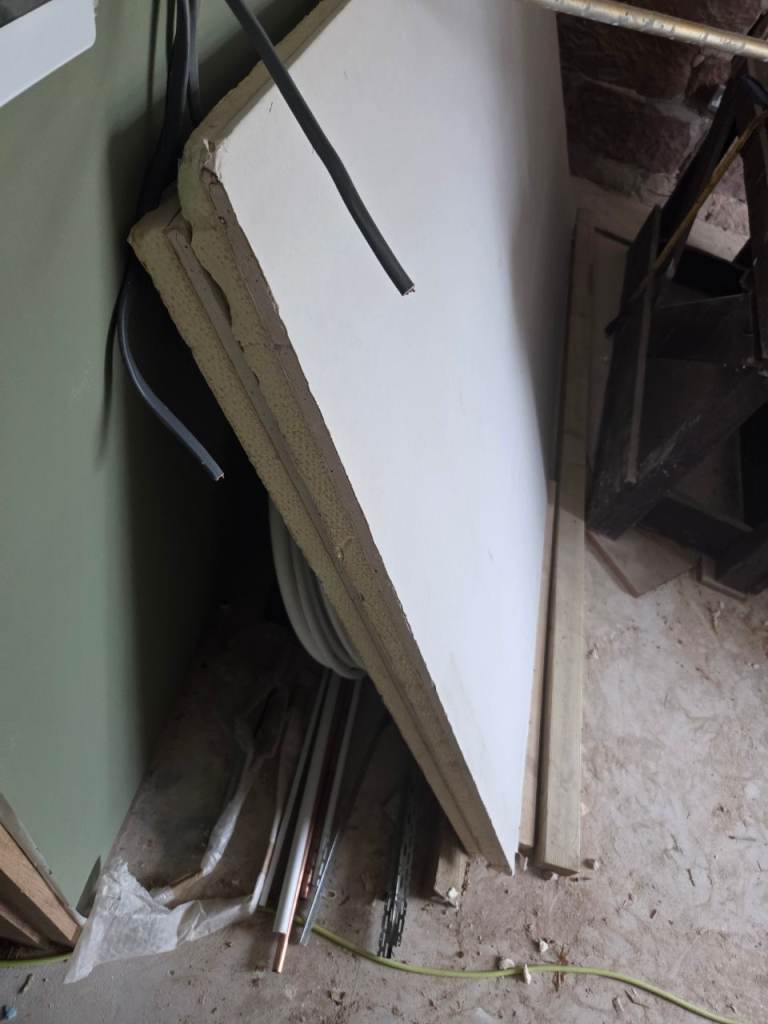 2No Insulated Plasterboard, 37.5mm