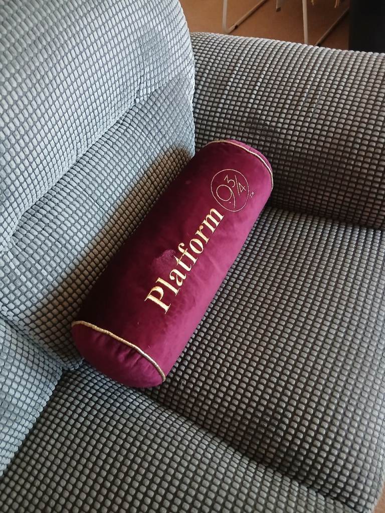 image for Harry Potter bolster pillow. AS NEW 