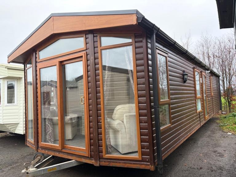 PEMBERTON ABINGDON 2 BED WOOD CABIN | STATIC CARAVAN FOR OFF SITE SALE