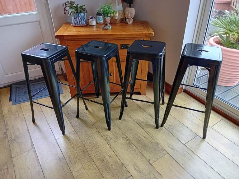 Stools metal Kitchen Bar home by Lix chairs Stackable