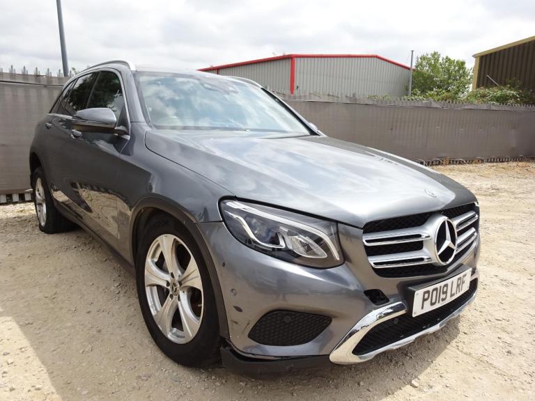 2019 19 REG MERCEDES BENZ GLC 220 D 4MATIC SPORT AUTO DAMAGED SALVAGE