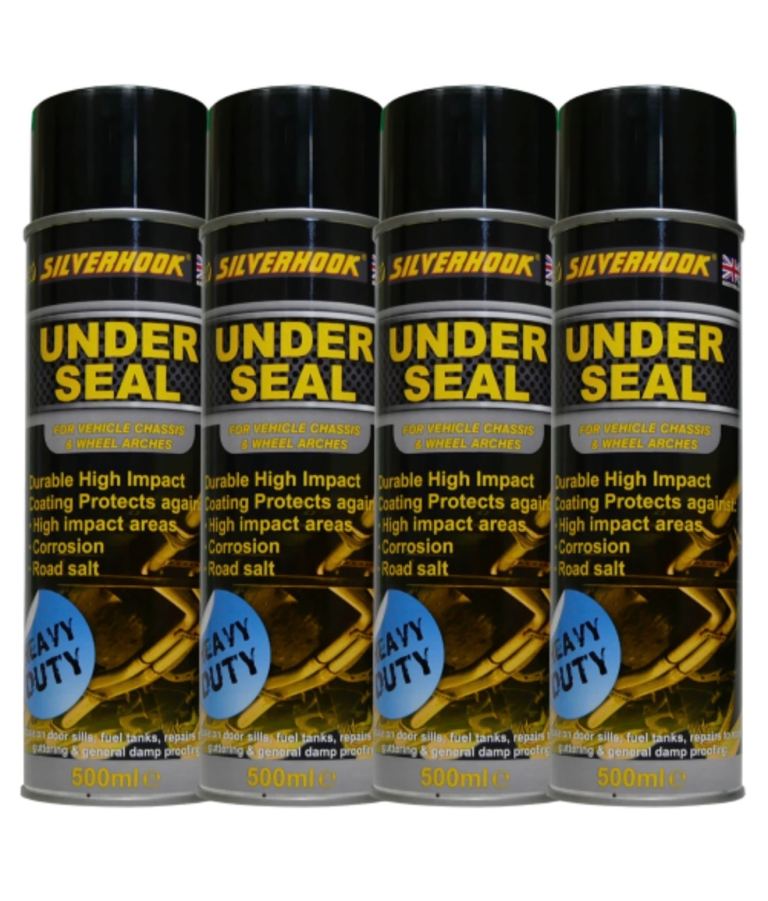 4x Heavy Duty Under seal spray 500ml