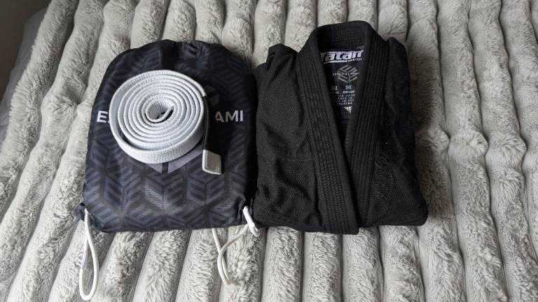 2 × Tatami Gi (size A2) + white belt for BJJ, Jiu-jitsu and Judo