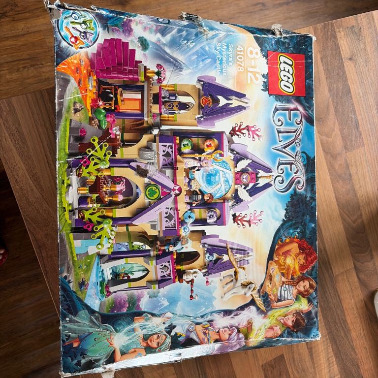 LEGO Elves Skyra's Mysterious Sky Castle 41078 – Complete Set