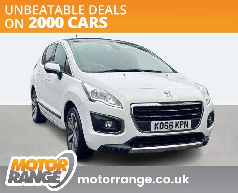 2017 Peugeot 3008 1.6 BlueHDi 120 Allure 5dr Crossover/SUV DIESEL Manual