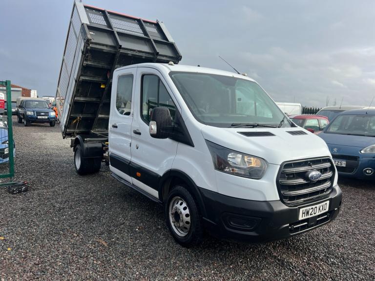 2020 Ford Transit 2.0 EcoBlue 130ps Double CAB TIPPER NO VAT Tipper Diesel Manual