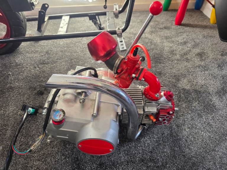 110cc 3/4 size chopper/ monkey bike .see discription