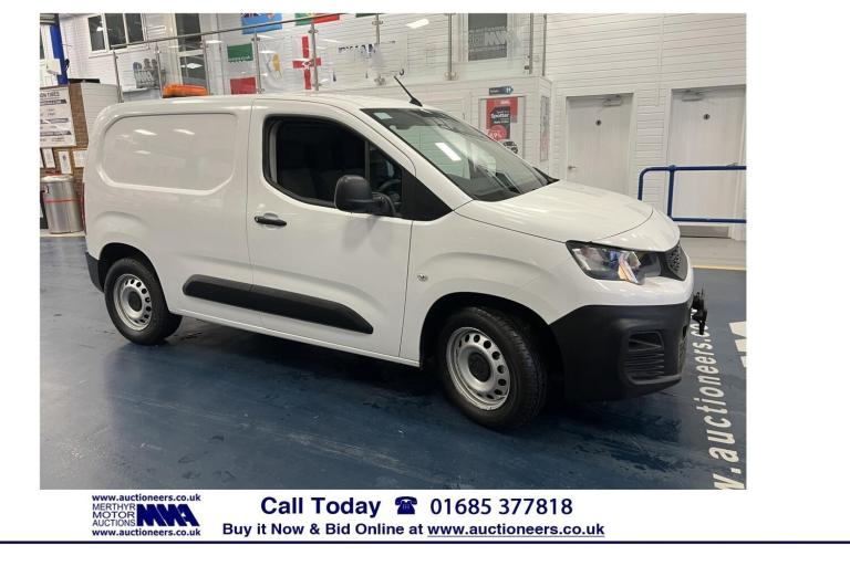 2020 - 69 - PEUGEOT PARTNER L1 GRIP 1.5HDI BLUE 100PS 3 SEAT VAN (EURO 6)