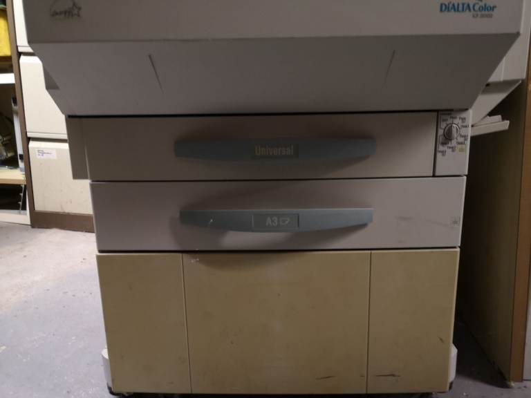Minolta CF2002 Colour A3 Photocopier (high res, non-auto-feed scanner)