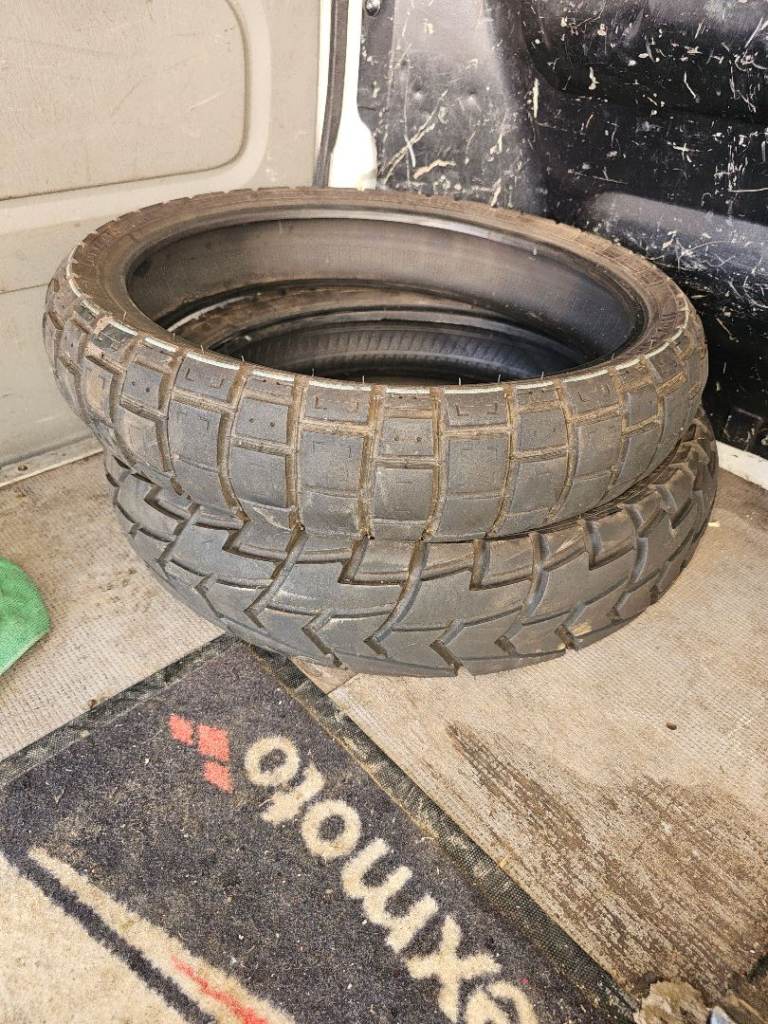 Motorbike tyres only used for 4 months