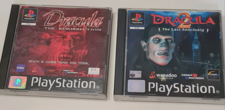 Dracula 1 and Dracula 2 (ps1)