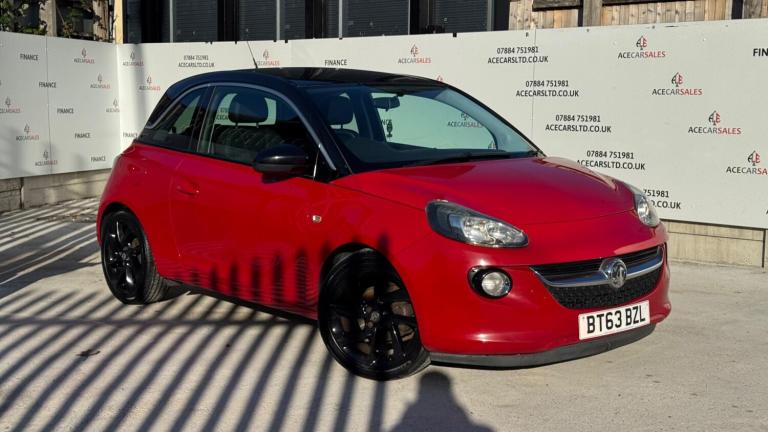 2014 Vauxhall ADAM 1.2 16v SLAM Euro 5 3dr HATCHBACK Petrol Manual
