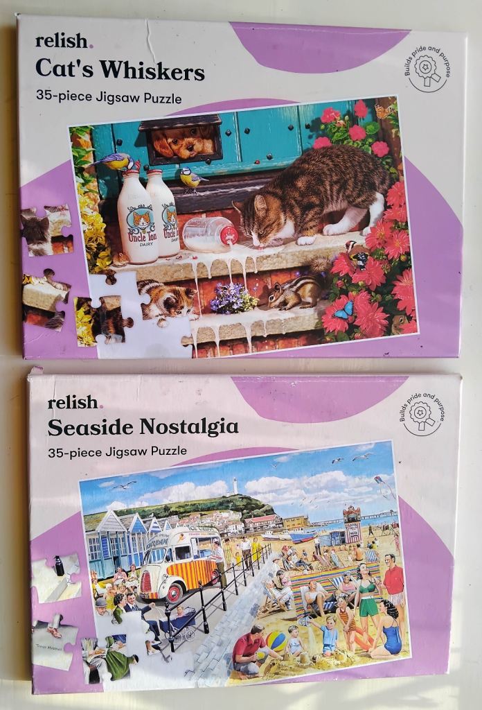 Relish and Active Life Dementia Jigsaws