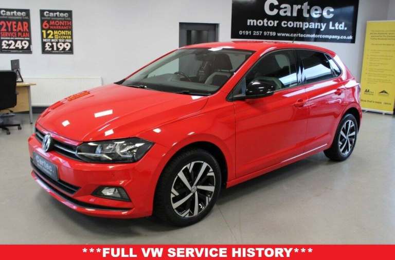 2019 Volkswagen Polo 1.0 TSI GPF beats Hatchback 5dr Petrol Manual Euro 6 (s/s) (95 ps) Hatchback...