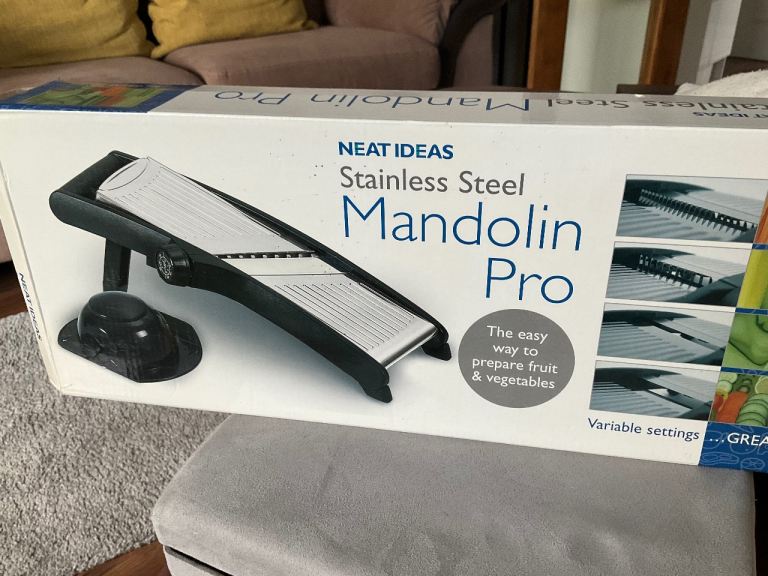 Neat Ideas Stainless Steel Mandolin Pro – Hardly Used, Like New