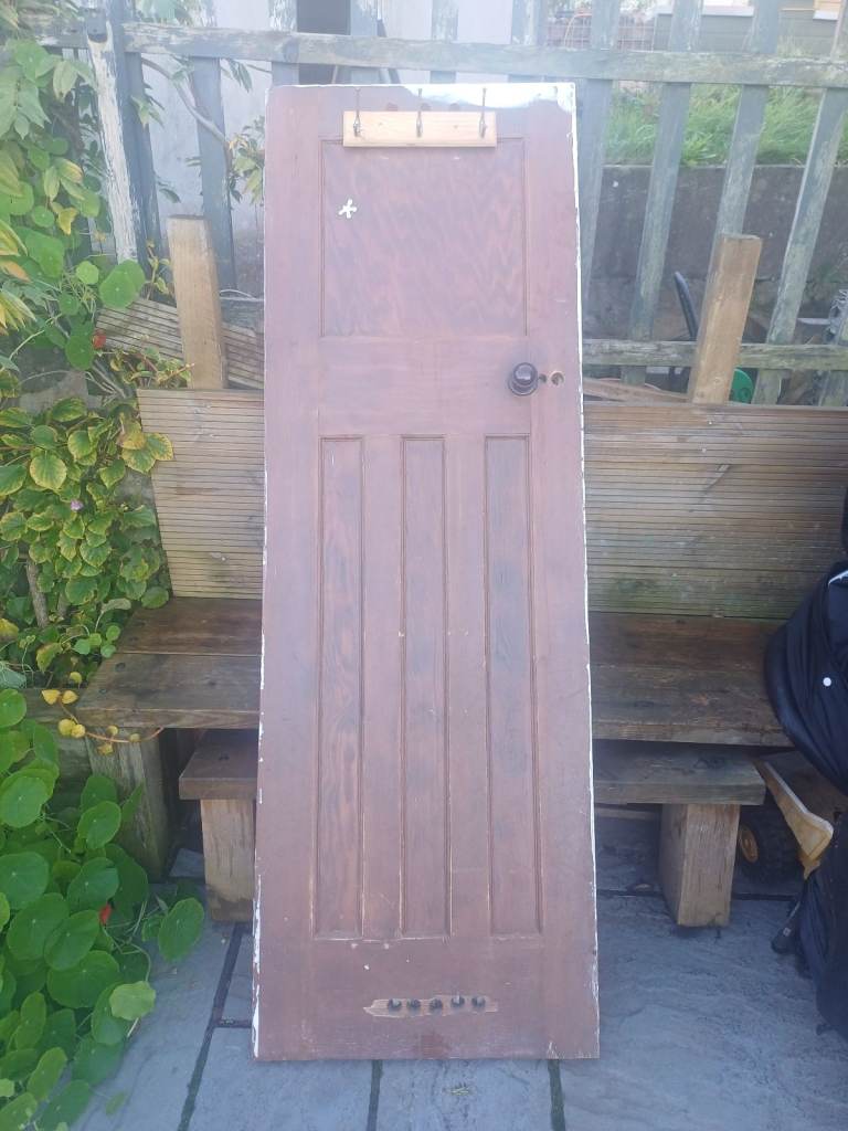 image for 1930s style panel door.  180cm x 60.5cm x 3 cm.