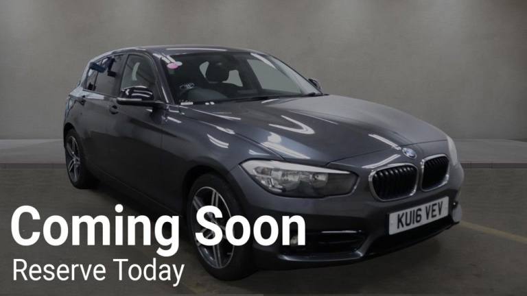 2016 BMW 1 Series 118d Sport 5dr Step Auto HATCHBACK DIESEL Automatic