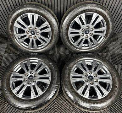 17" GENUINE FORD TRANSIT CUSTOM GREY ALLOY WHEELS TYRES MK9 2024