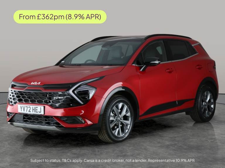 2022 Kia Sportage 1.6 h T-GDi GT-Line S SUV 5dr Petrol Hybrid Auto AWD Euro 6 (s/s) (226 bhp) Suv...