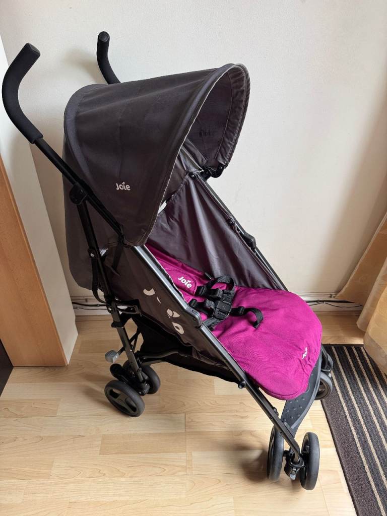Joie Nitro Child Stroller Umbrella Pushchair BuggyGrey/Purple (up to 15kg/3y)