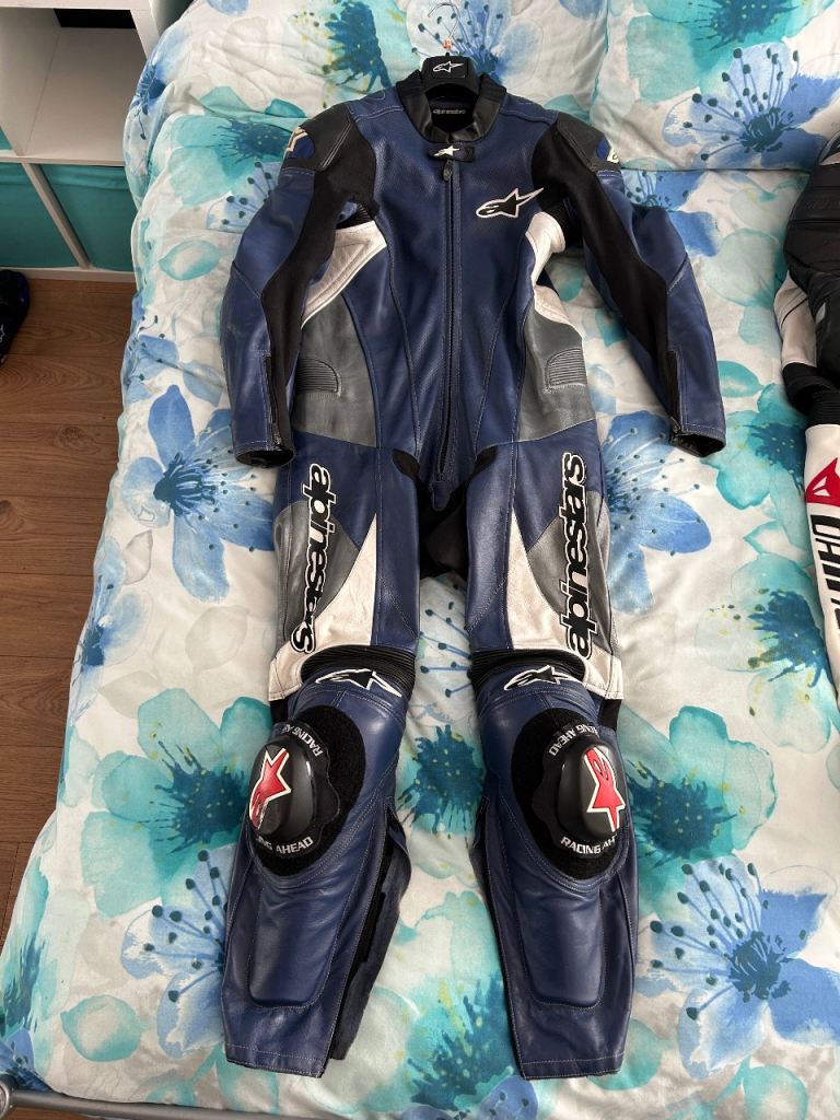 Alpinestars one piece motorcycle leathers