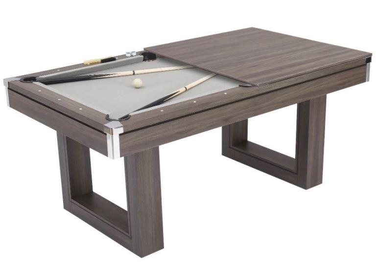 6ft Multi-Game Pool & Table Tennis Dining Table