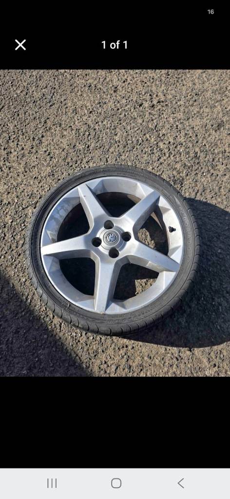 Vauxhall penta 17in alloys 