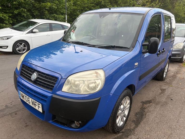 2006 Fiat Doblo 1.9 Multijet Dynamic 5dr wheel chair carrier diesel manual  MPV Diesel Manual