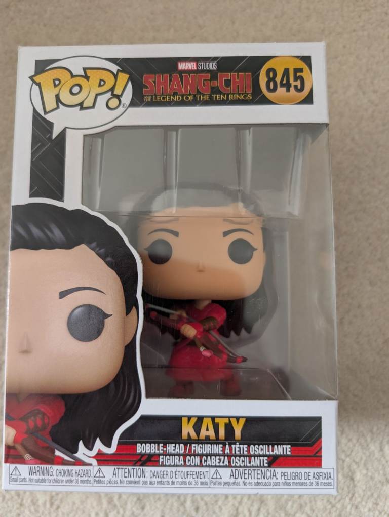 5 Shang Chi series Funko Pop vinyls 