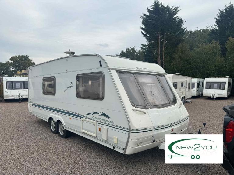 2003 Swift Conqueror 580 LUX 4 Berth Caravan - STOCK NO E204