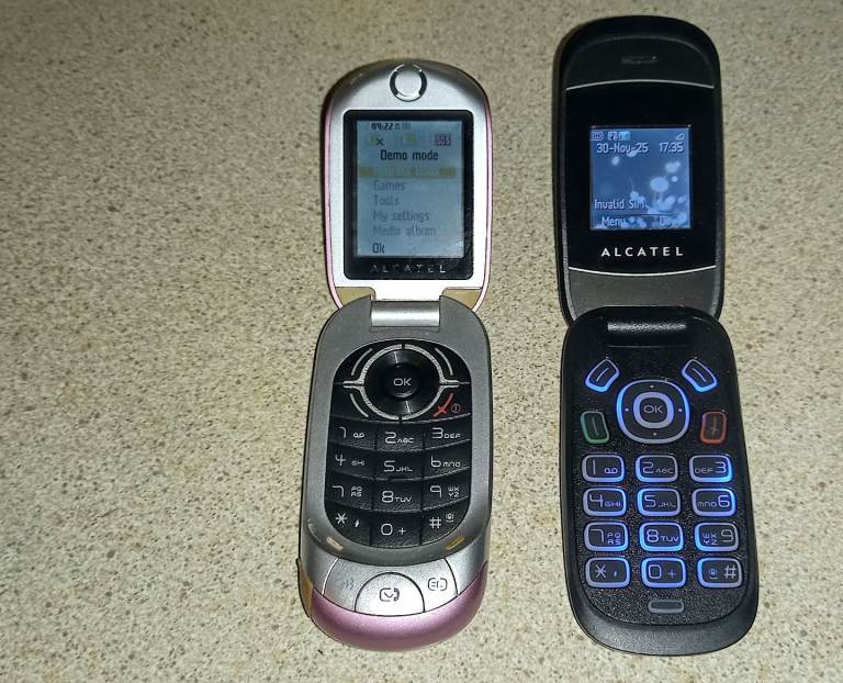 2 Alcatel Mobile Phones