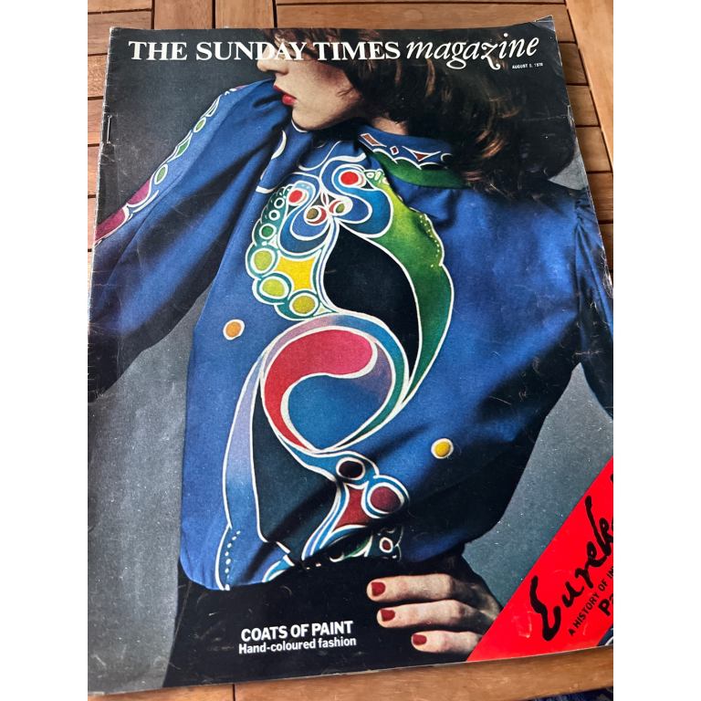 Sunday times magazine aug 1970 coats of paint eureka part 7