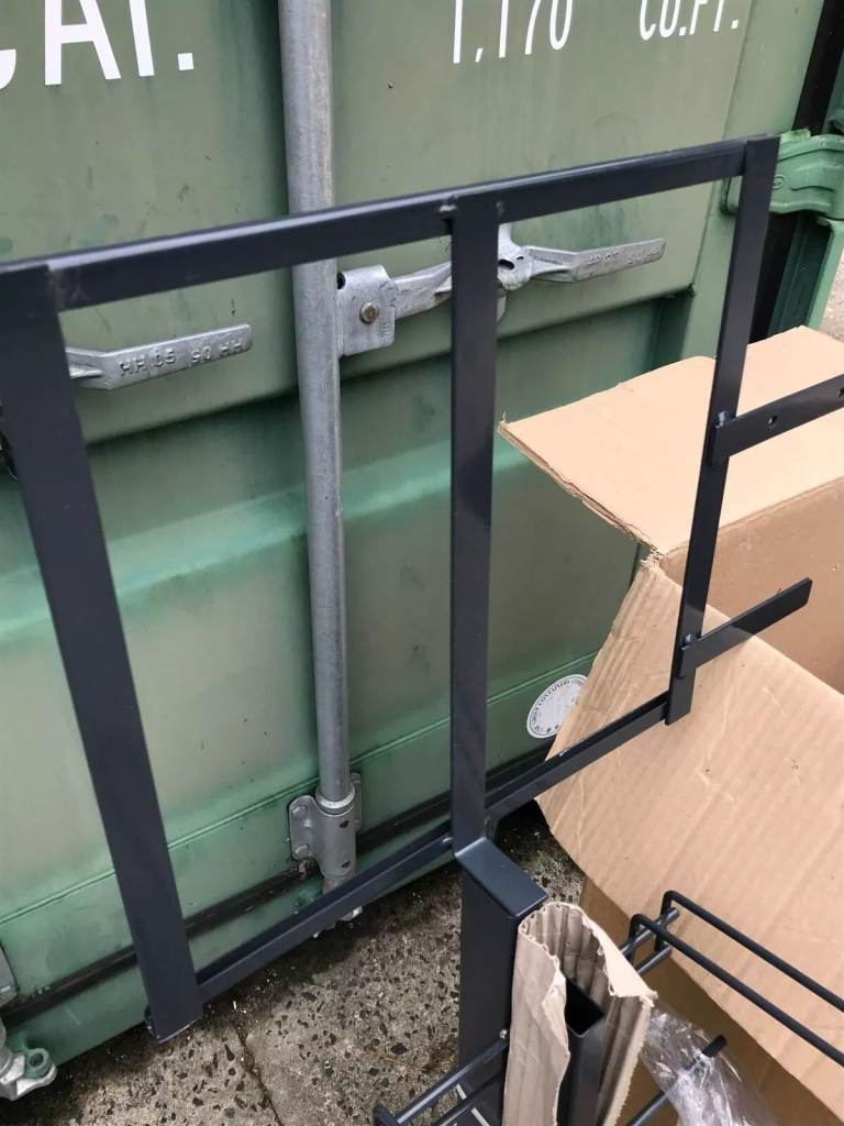 Graphite Grey Metal Retail Display Stand (Boxed)