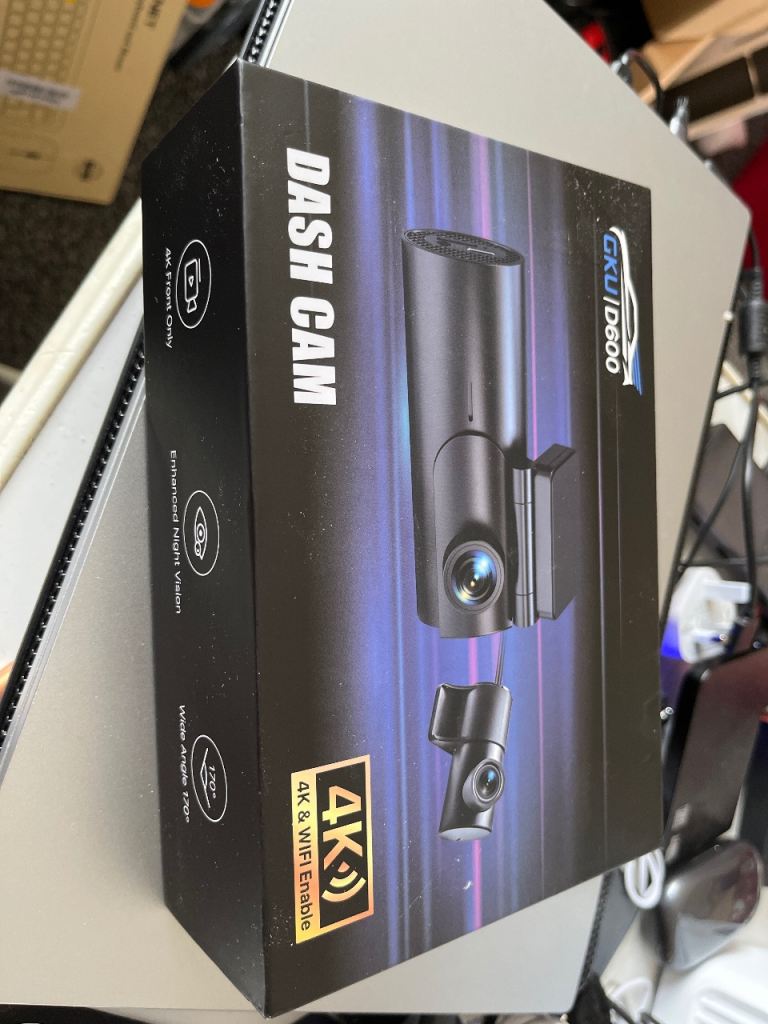 4K DashCam Front & Rear View