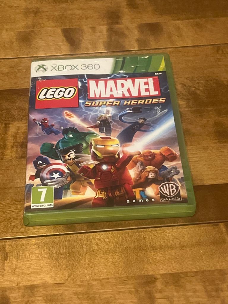 LEGO Marvel Super Heroes Xbox 360 Game – Good Condition