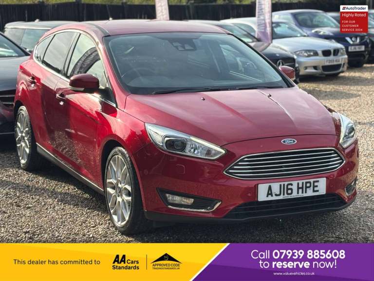 2016 Ford Focus 1.5 EcoBoost 182 Titanium X 5dr HATCHBACK PETROL Manual