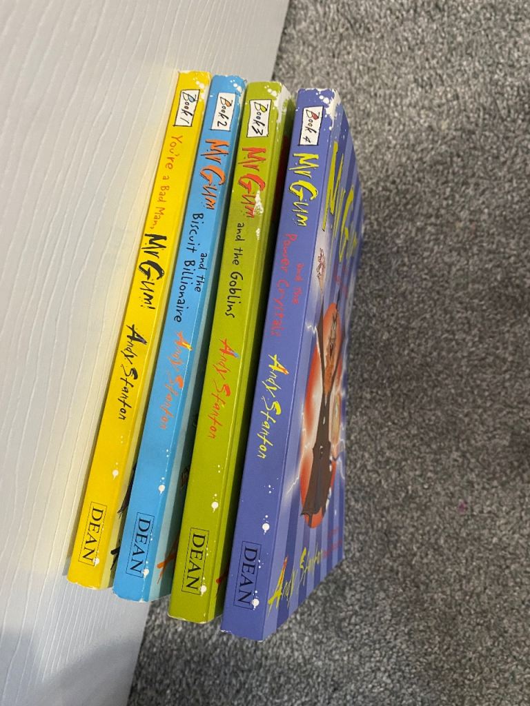 Mr Gum Book Series by Andy Stanton – Books 1-4, as good as new ...