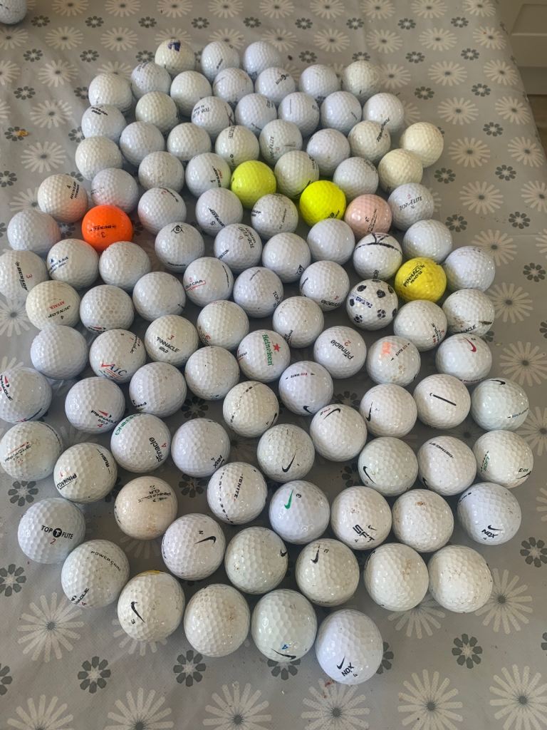 100 golf balls for sale