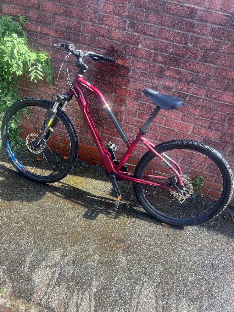 Raleigh 27.5” Disk Brake Wheels Mountain Bike