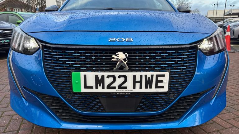 2022 Peugeot 208 50kWh GT Hatchback 5dr Electric Auto (7kW Charger) (136 ps) Hatchback Electric A...