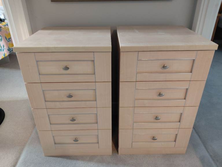 Pair Bedside Tables