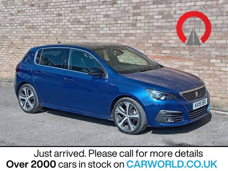 2019 Peugeot 308 1.5 BlueHDi GT Line Hatchback 5dr Diesel EAT Euro 6 (s/s) (130 ps) Hatchback Die...
