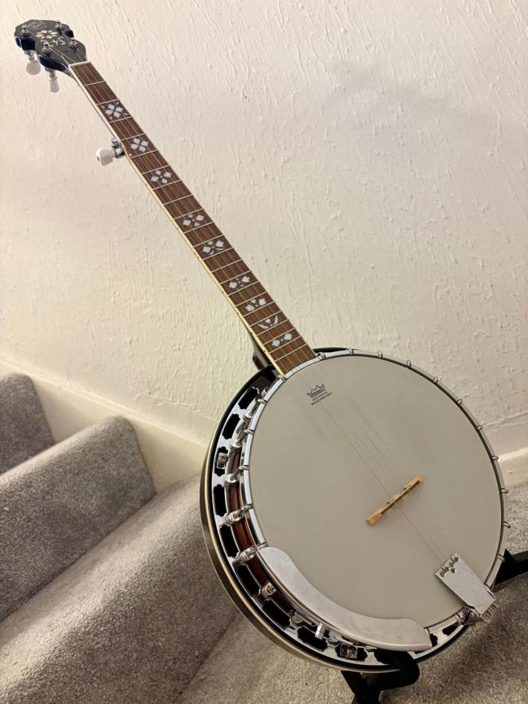 Barnes & Mullins BJ400 Rathbone G / 5 String Resonator Banjo - Full Luthier Low Playable Action  🪕