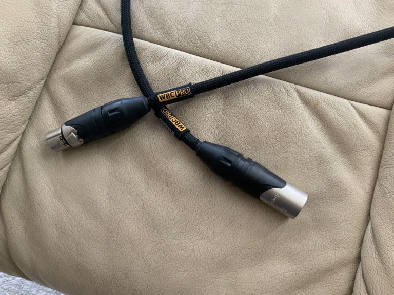 WBC Pro Quad Balanced Interconnects - Mint