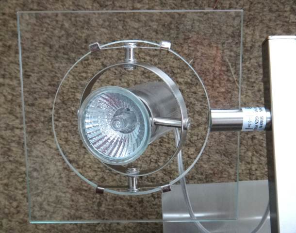 IKEA FUGA T0428 Chrome & Glass Ceiling FOUR SPOT light – Excellent