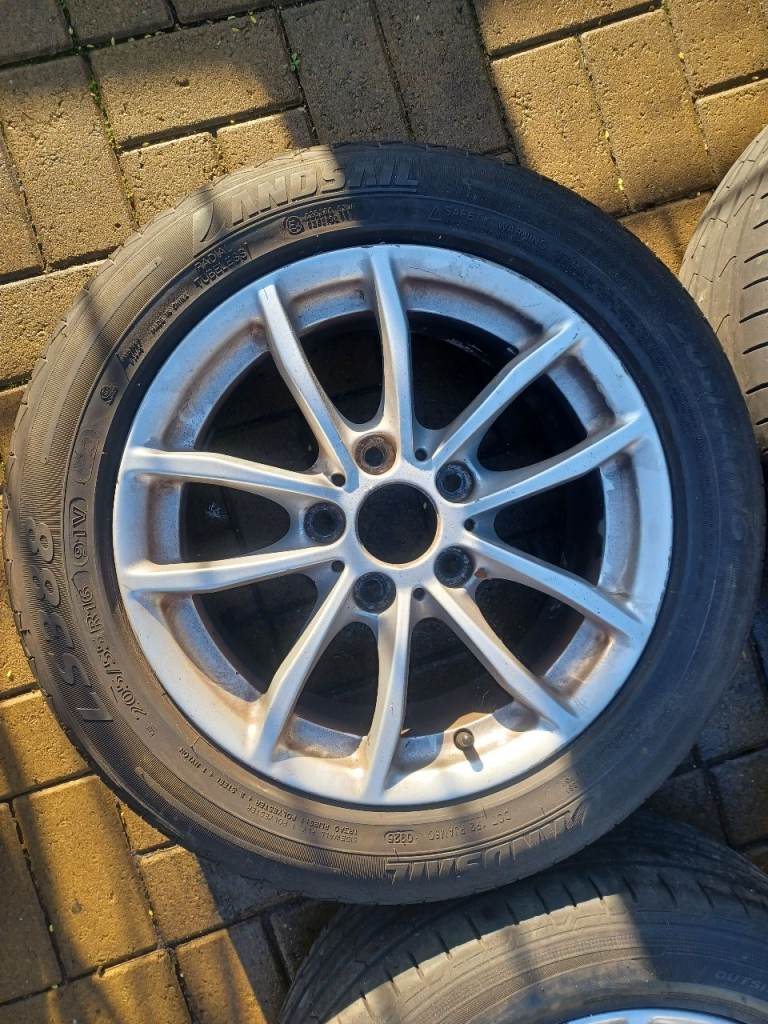 2 sets bmw alloy wheels for sale