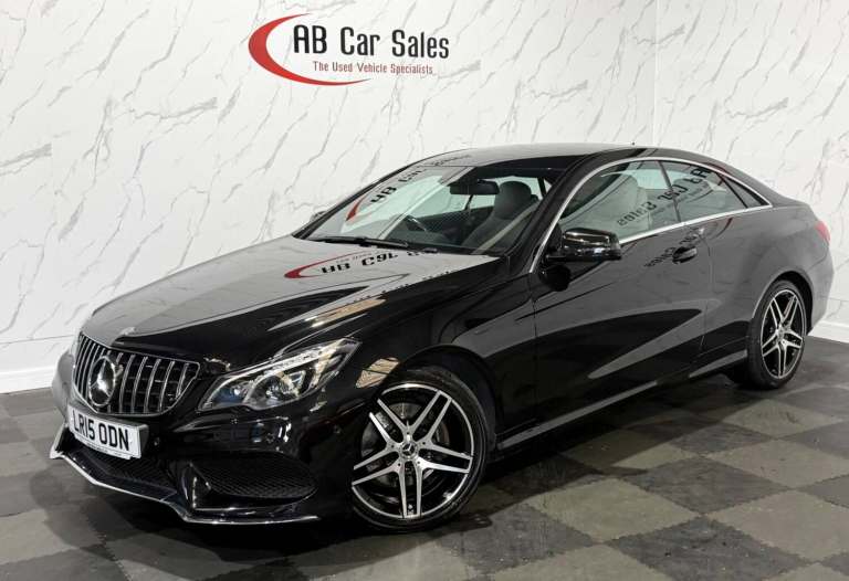 2015 Mercedes-Benz E Class E220 BlueTEC AMG Line 2dr 7G-Tronic COUPE DIESEL Automatic